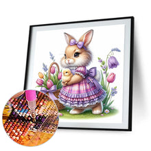 Load image into Gallery viewer, Cartoon Bunny 30*30CM (canvas) Full Round Drill Diamond Painting
