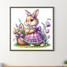 Load image into Gallery viewer, Cartoon Bunny 30*30CM (canvas) Full Round Drill Diamond Painting
