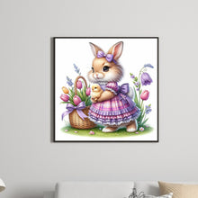 Load image into Gallery viewer, Cartoon Bunny 30*30CM (canvas) Full Round Drill Diamond Painting
