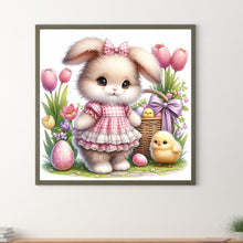 Load image into Gallery viewer, Cartoon Bunny 30*30CM (canvas) Full Round Drill Diamond Painting
