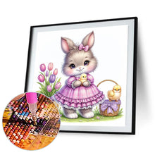 Load image into Gallery viewer, Cartoon Bunny 30*30CM (canvas) Full Round Drill Diamond Painting
