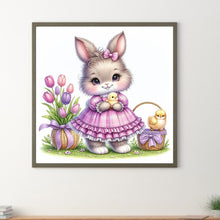 Load image into Gallery viewer, Cartoon Bunny 30*30CM (canvas) Full Round Drill Diamond Painting
