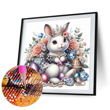 Load image into Gallery viewer, Jewelry Bunny 30*30CM (canvas) Full Round Drill Diamond Painting
