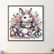 Load image into Gallery viewer, Jewelry Bunny 30*30CM (canvas) Full Round Drill Diamond Painting
