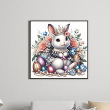 Load image into Gallery viewer, Jewelry Bunny 30*30CM (canvas) Full Round Drill Diamond Painting
