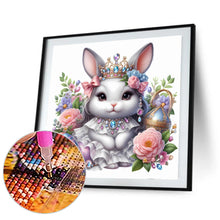 Load image into Gallery viewer, Jewelry Bunny 30*30CM (canvas) Full Round Drill Diamond Painting
