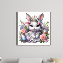 Load image into Gallery viewer, Jewelry Bunny 30*30CM (canvas) Full Round Drill Diamond Painting
