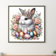 Load image into Gallery viewer, Jewelry Bunny 30*30CM (canvas) Full Round Drill Diamond Painting
