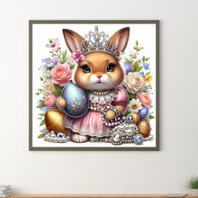 Load image into Gallery viewer, Jewelry Bunny 30*30CM (canvas) Full Round Drill Diamond Painting
