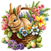 Load image into Gallery viewer, Easter Bunny 30*30CM (canvas) Full Round Drill Diamond Painting
