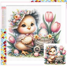 Load image into Gallery viewer, Easter Chick 30*30CM (canvas) Full Square Drill Diamond Painting
