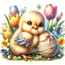 Load image into Gallery viewer, Easter Chick 30*30CM (canvas) Full Square Drill Diamond Painting
