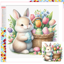 Load image into Gallery viewer, Easter Gnomes And Animals 30*30CM (canvas) Full Square Drill Diamond Painting
