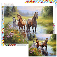 Load image into Gallery viewer, Horse 40*50CM (canvas) Full Square Drill Diamond Painting
