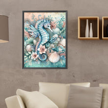 Load image into Gallery viewer, Flowers Seahorse 30*40CM (canvas) Full Round Drill Diamond Painting
