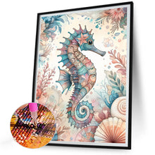 Load image into Gallery viewer, Flowers Seahorse 30*40CM (canvas) Full Round Drill Diamond Painting
