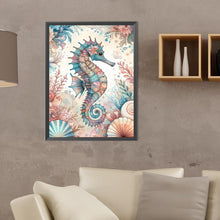 Load image into Gallery viewer, Flowers Seahorse 30*40CM (canvas) Full Round Drill Diamond Painting
