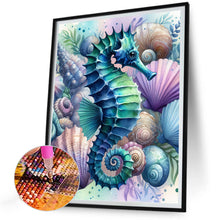 Load image into Gallery viewer, Flowers Seahorse 30*40CM (canvas) Full Round Drill Diamond Painting
