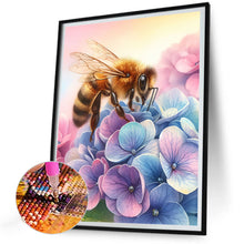 Load image into Gallery viewer, Flower Bee 30*40CM (canvas) Full Round Drill Diamond Painting
