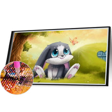 Load image into Gallery viewer, Rabbit 50*30CM (canvas) Full Round Drill Diamond Painting
