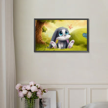 Load image into Gallery viewer, Rabbit 50*30CM (canvas) Full Round Drill Diamond Painting
