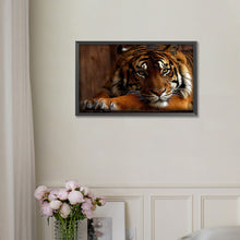 Load image into Gallery viewer, Tiger 50*30CM (canvas) Full Round Drill Diamond Painting

