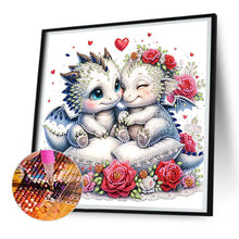 Load image into Gallery viewer, Love Unicorn 30*30CM (canvas) Partial Special-Shaped Drill Diamond Painting
