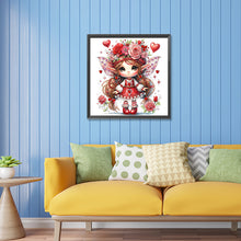 Load image into Gallery viewer, Rose Elf 30*30CM (canvas) Partial Special-Shaped Drill Diamond Painting
