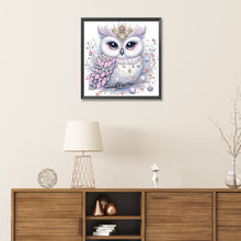 Load image into Gallery viewer, Bald Owl 30*30CM (canvas) Partial Special-Shaped Drill Diamond Painting
