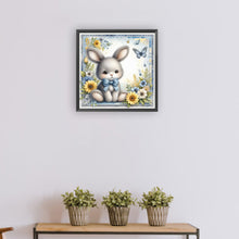 Load image into Gallery viewer, Gray Rabbit 30*30CM (canvas) Full Round Drill Diamond Painting
