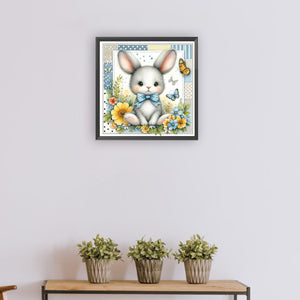 Bunny 30*30CM (canvas) Full Round Drill Diamond Painting