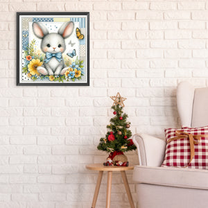 Bunny 30*30CM (canvas) Full Round Drill Diamond Painting