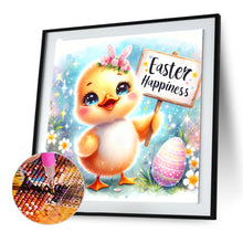 Load image into Gallery viewer, Easter Chick 30*30CM (canvas) Full Round Drill Diamond Painting
