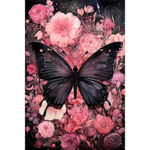 Load image into Gallery viewer, Flowers Butterfly 40*60CM (canvas) Full AB Round Drill Diamond Painting
