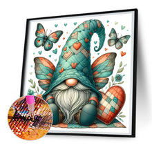 Load image into Gallery viewer, Butterfly Gnome 30*30CM (canvas) Full Round Drill Diamond Painting
