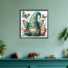 Load image into Gallery viewer, Butterfly Gnome 30*30CM (canvas) Full Round Drill Diamond Painting
