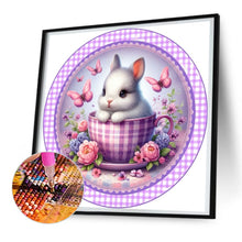 Load image into Gallery viewer, Rabbit 30*30CM (canvas) Full Round Drill Diamond Painting
