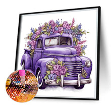 Load image into Gallery viewer, Purple Truck 30*30CM (canvas) Full Square Drill Diamond Painting

