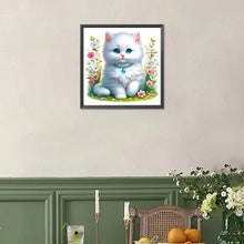 Load image into Gallery viewer, Cute Kitten 30*30CM (canvas) Full Square Drill Diamond Painting

