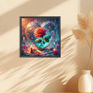 Fantasy Rose 30*30CM (canvas) Full Round Drill Diamond Painting