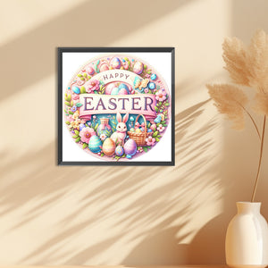 Easter Egg 30*30CM (canvas) Full Round Drill Diamond Painting
