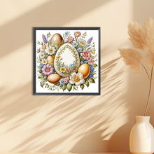 Load image into Gallery viewer, Easter Eggs Among Flowers 30*30CM (canvas) Full Round Drill Diamond Painting
