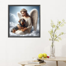 Load image into Gallery viewer, Angel And Dog 30*30CM (canvas) Full Round Drill Diamond Painting
