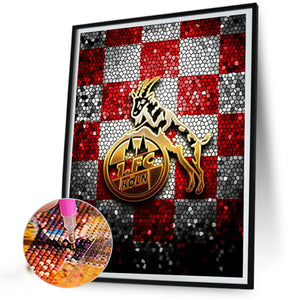 Cologne Logo 30*40CM (canvas) Full Square Drill Diamond Painting