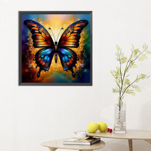 Butterfly 30*30CM (canvas) Full Round Drill Diamond Painting