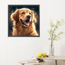 Load image into Gallery viewer, Golden Retriever Dog 30*30CM (canvas) Full Round Drill Diamond Painting
