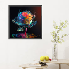 Load image into Gallery viewer, Colorful Roses 30*30CM (canvas) Full Round Drill Diamond Painting
