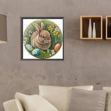 Load image into Gallery viewer, Rabbit 35*35CM (canvas) Full Round Drill Diamond Painting
