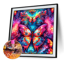 Load image into Gallery viewer, Butterfly 35*35CM (canvas) Full Round Drill Diamond Painting
