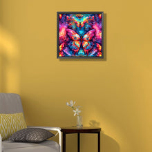 Load image into Gallery viewer, Butterfly 35*35CM (canvas) Full Round Drill Diamond Painting
